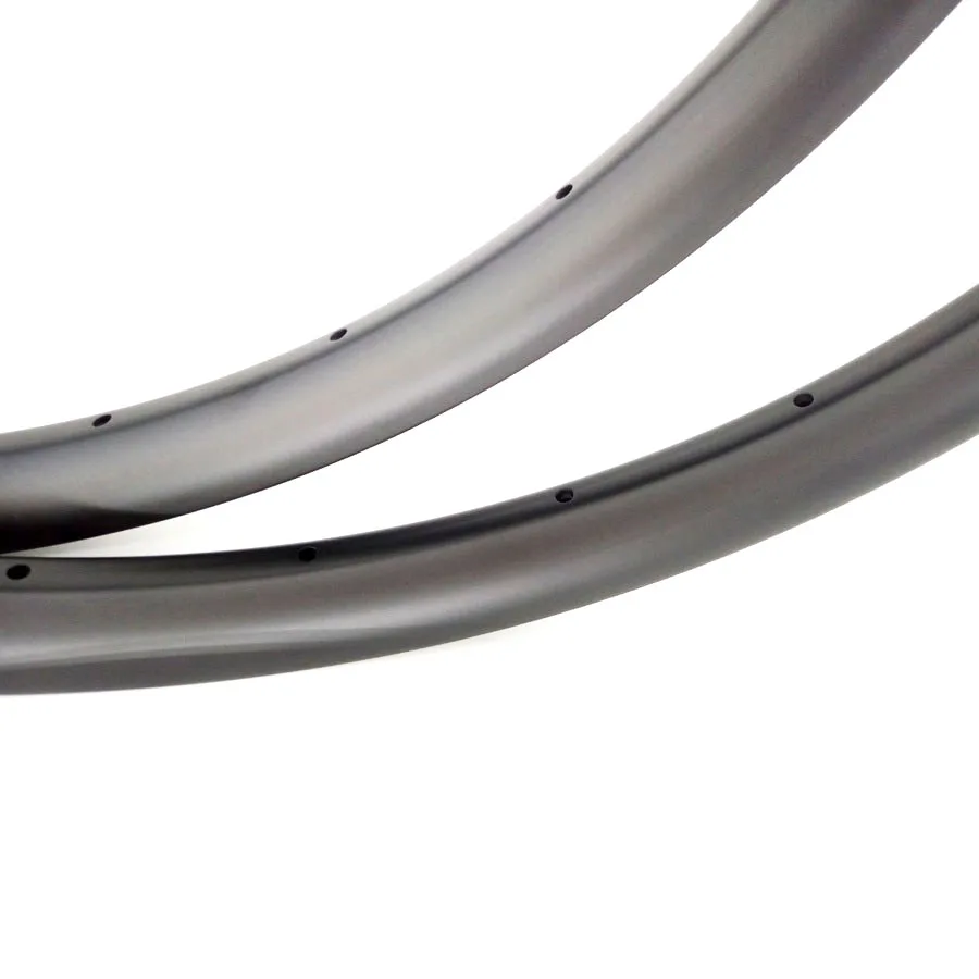 SoarRocs SR24C24 high quality full carbon 26 inch bicycle wheels and rims 24mm width 24mm deepth carbon Rim UD matte mtb rims