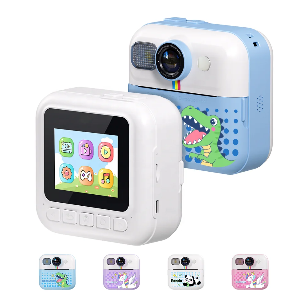 YMX CP02 Baby Products Hot Selling 2024 Customizable Interaction Kids Instant Print Camera for Girl Boy Children Child Boy Girl