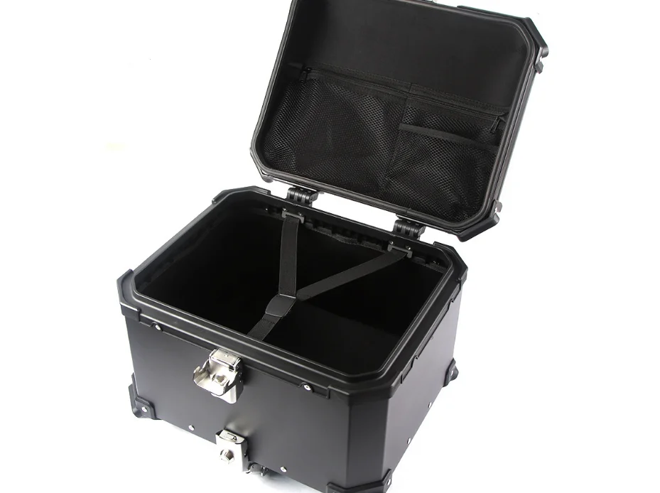 Top sale america market motorcycles 65L aluminum alloy tail box top for motorcycle spare