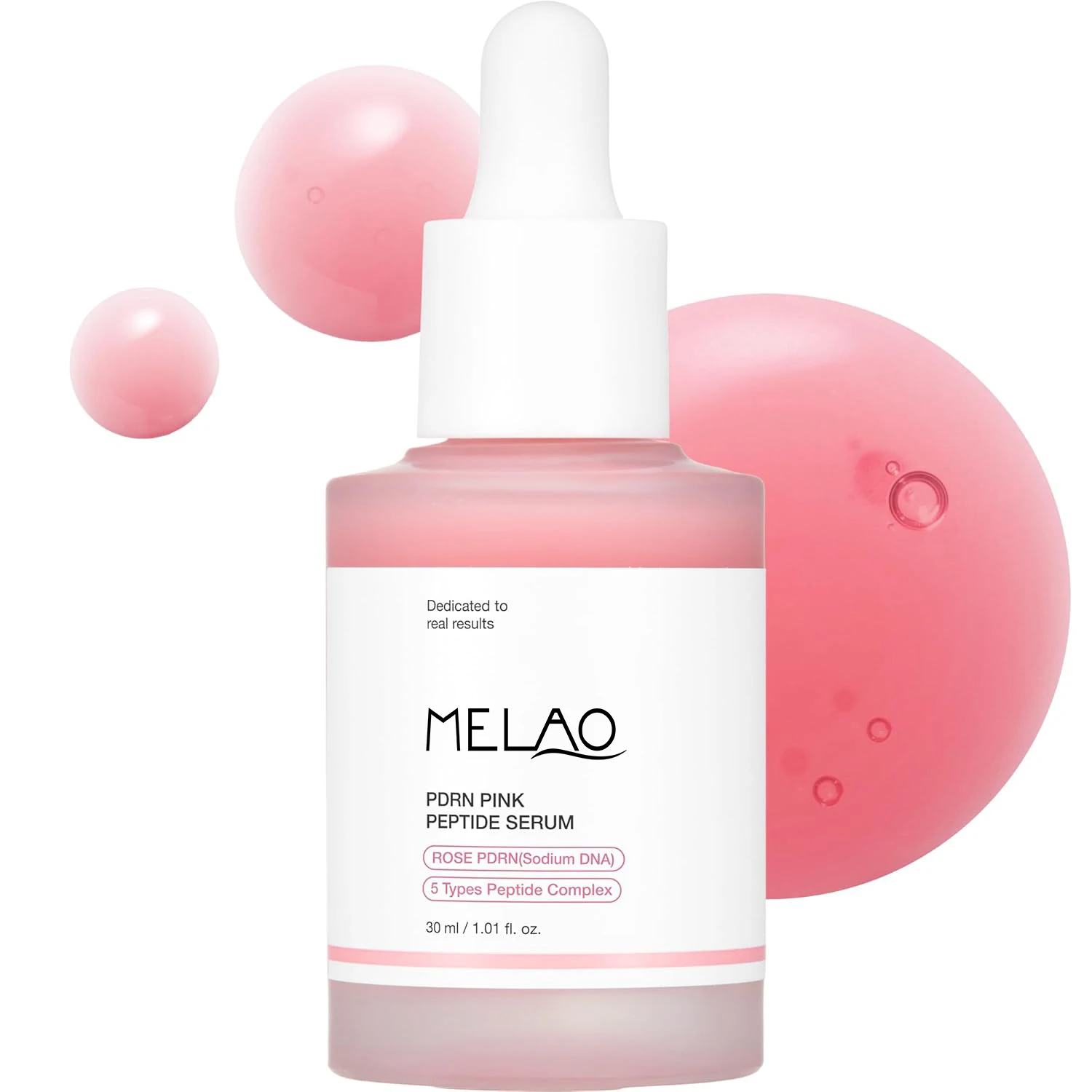 Dull Skin Uneven Skin Tone Dark Spot Correct Face Serum Niacinadmie Hydrating Moisturizing Firming Rose Pdrn Pink Peptide Serum
