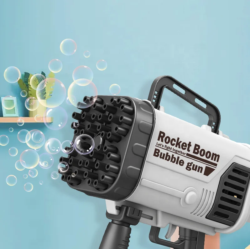 2021 New Toy Multifunction Bubble Machine Party  Toddler Indoor Outdoor Wedding Bubble Gun Children Toys Other Portable Bubble M