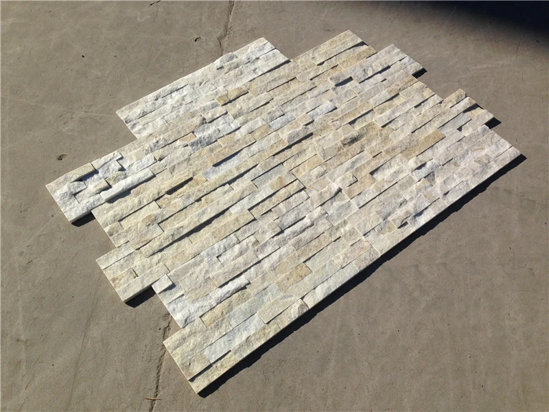 yellow quartzite stone Wall Veneer Mixed grey Slate Culture Stone Veneer for wall cladding