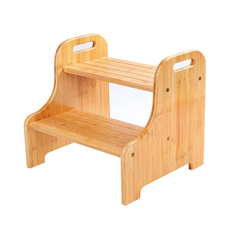Eco Friendly Bamboo Shower Bench wooden child kids bamboo step stool