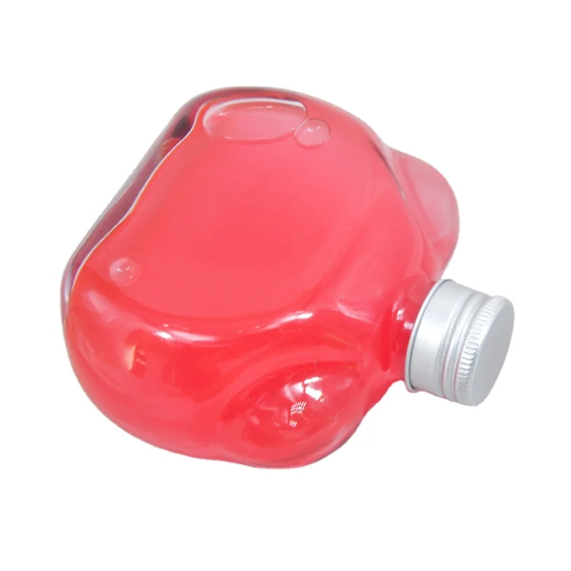 glass wine bottle empty bottle self brewed fruit  beverage juice coffee wine glass with screw metal lid