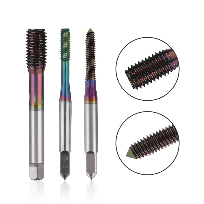 Perfect Chip Removal machine taps for Aluminum alloy JIS ISO UNC taps thread M4 M6 M8 M10 M12 Roll and spiral tap