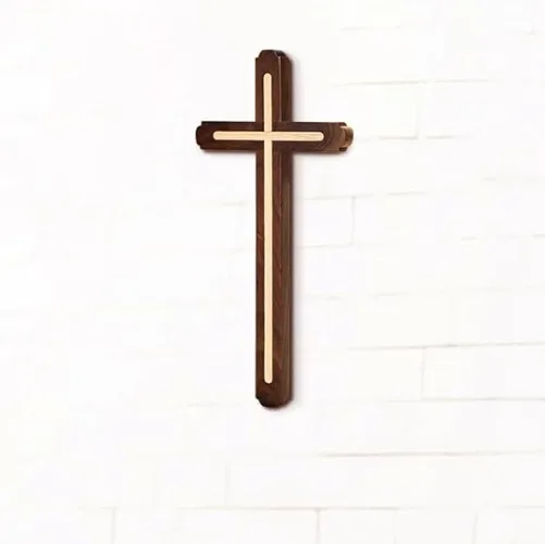 Wall Hanging Jerusalem Holy Spirit Decor Christian Catholic Religious Wood Christian Cross