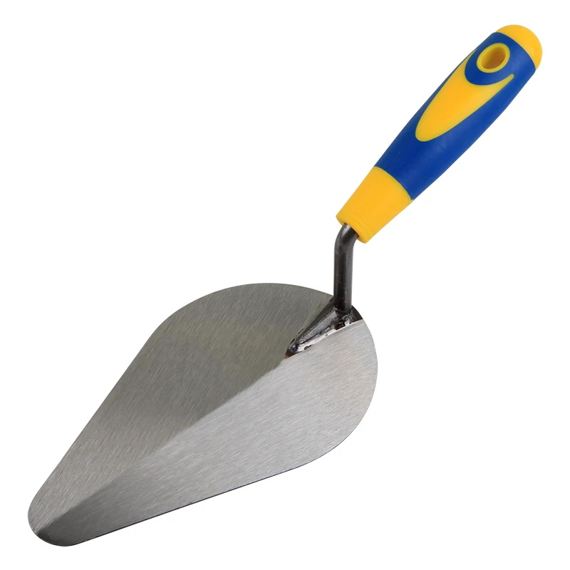 Construction hand tools Bricklaying trowel with Rubber Handle