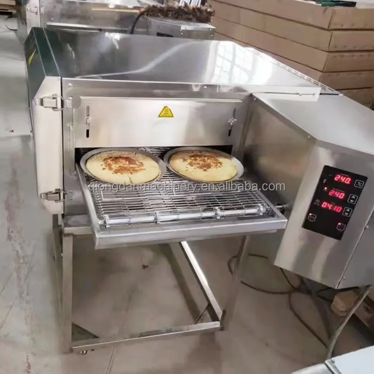 Wholesale Price Commercial Gas Conveyor Belt Pizza Ovens Restaurant Electric Conveyor Baking Pizza Oven