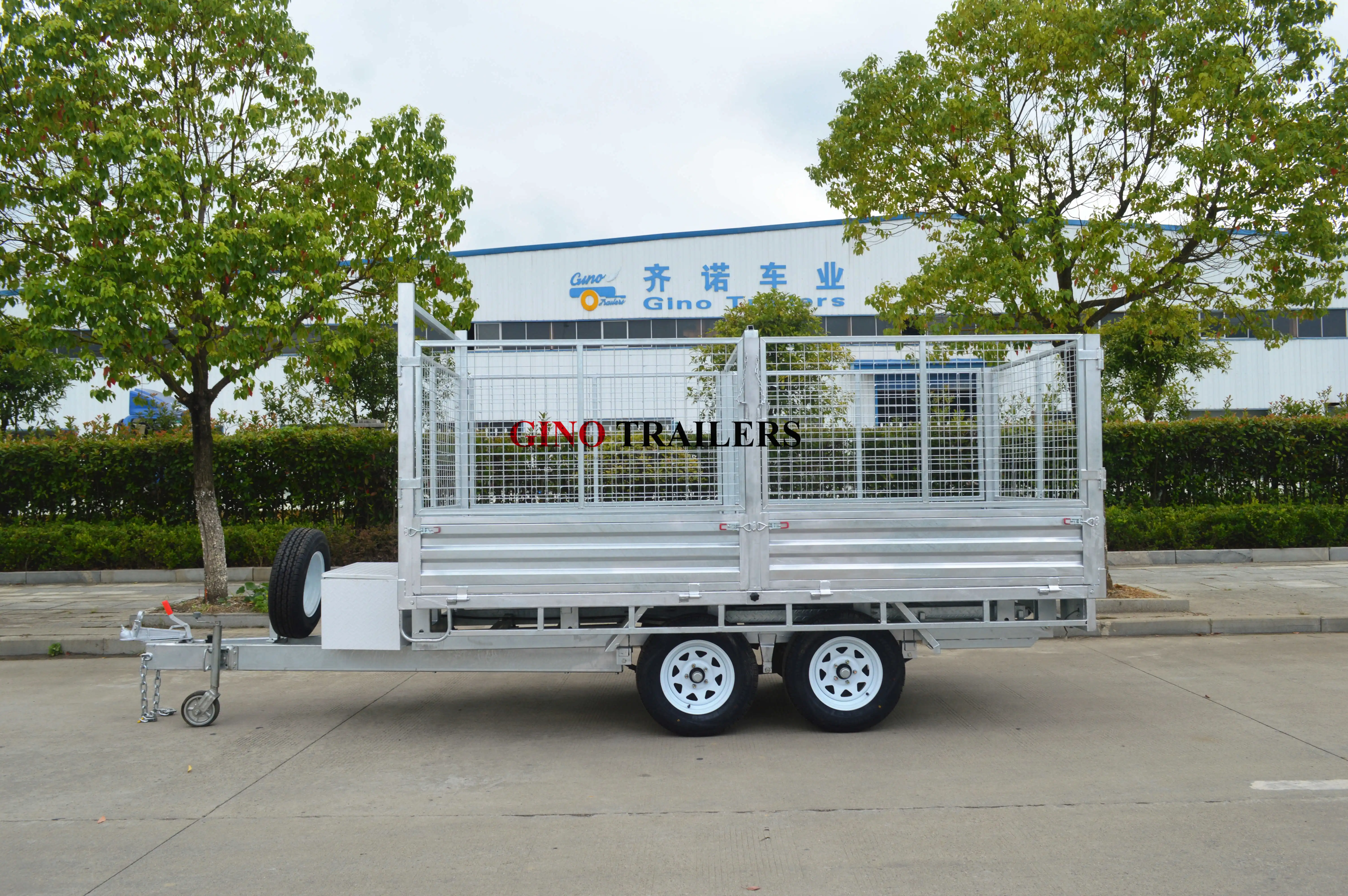 4 wheel utility trailer made in china with best price