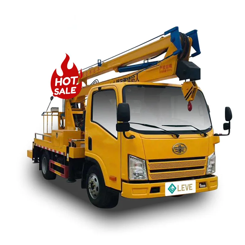 16m 18m Working Platform Lift Street Light Maintenance Type High-Altitude Operation Trucks for Sales
