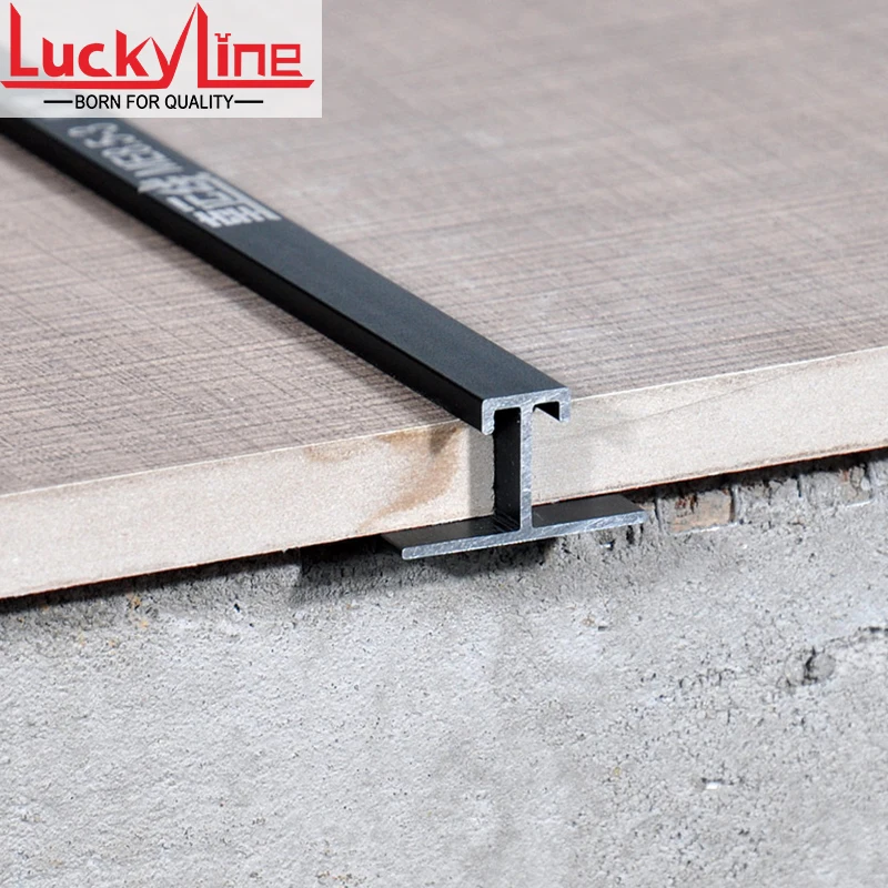 High Quality Matt Black Tile Junction Use Listello Tile Edging for Decoration