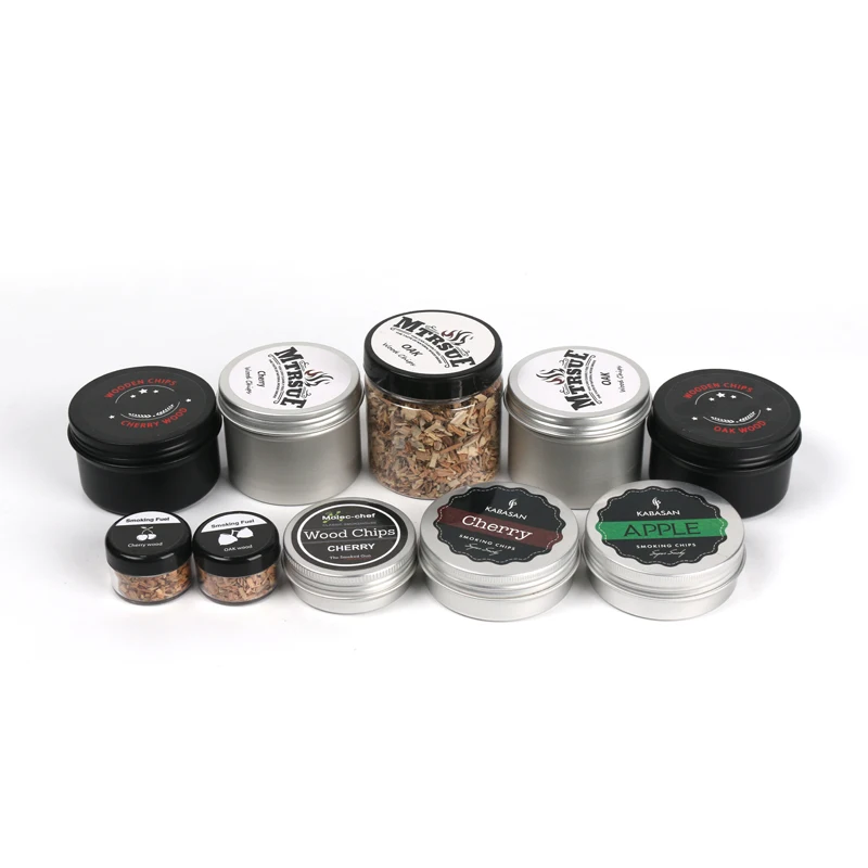 Деревянные чипсы для коктейля коптильни 4 упаковки пекан вишня дуб яблоко древесные напитков Коктейльные кнут