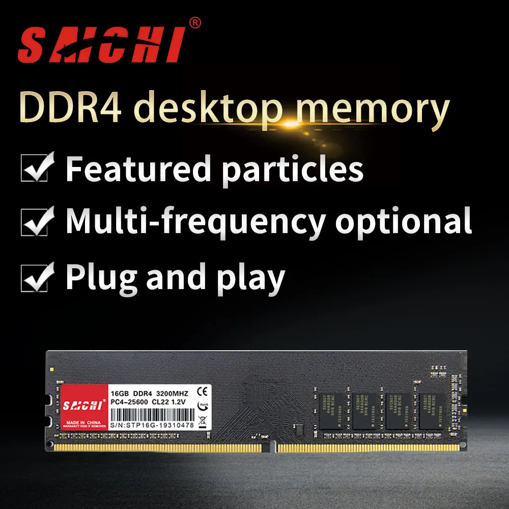 Распродажа стильная Заводская оперативная Память DDR4 16 Гб 3200 МГц Лучшая цена для настольного