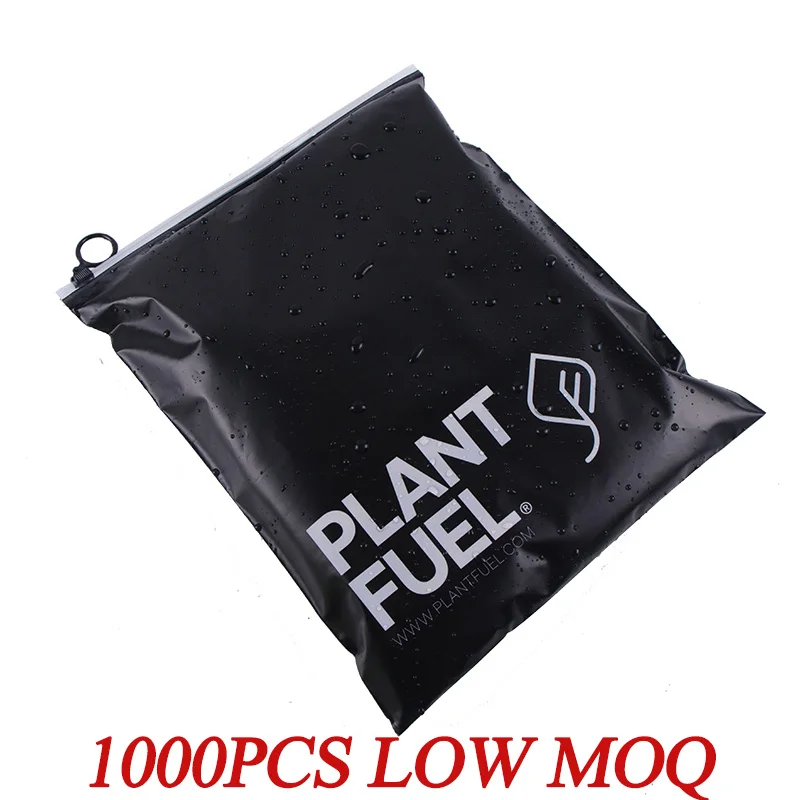  eco friendly biodegradable zip lock plastic bags for clothes small custom printed clothing packaging zipper