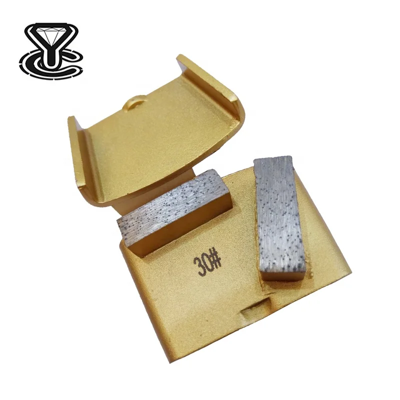 5,6,7 Inch High Frequency Welding diamond cup wheel L Type Segment Diamond Grinding Wheel