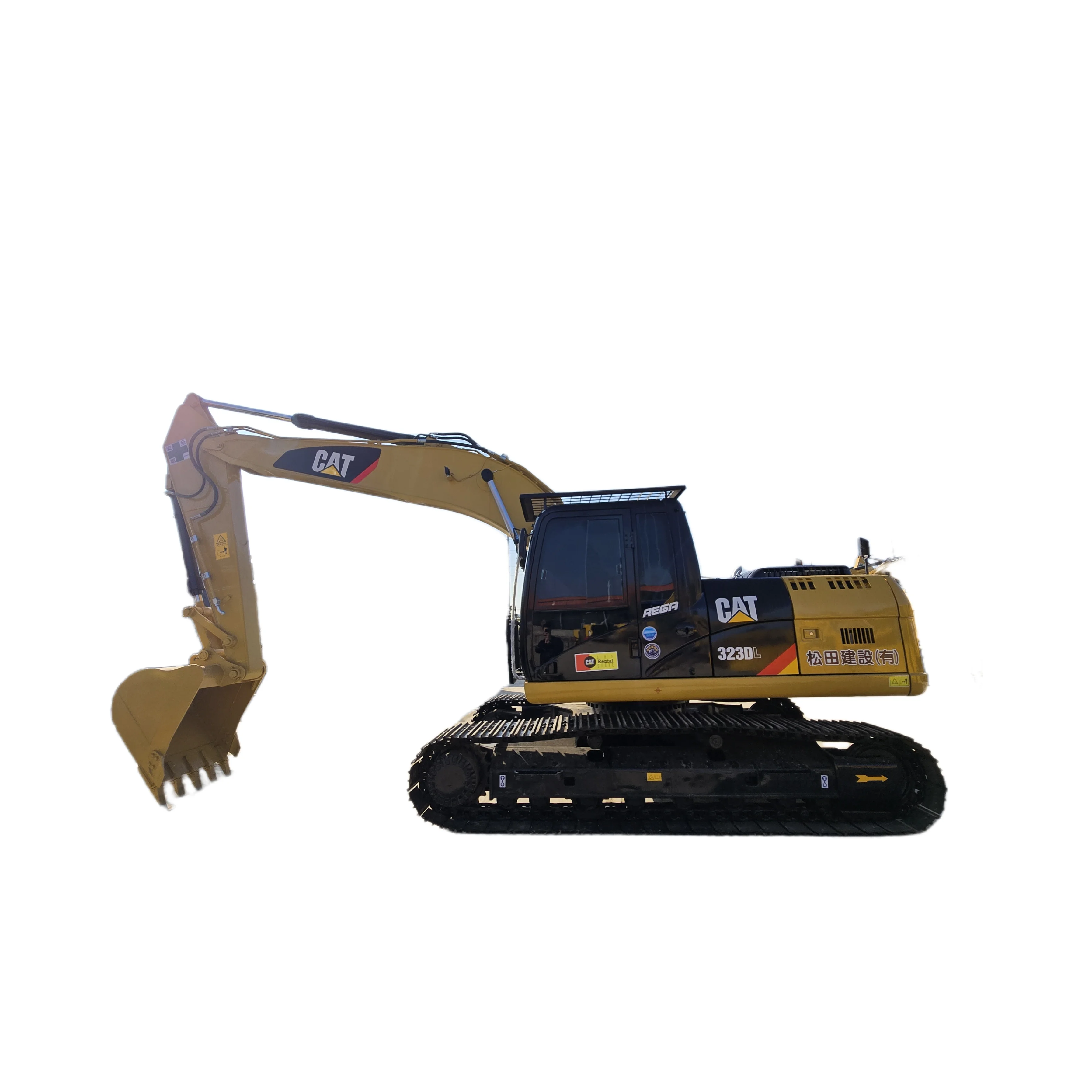 Экскаватор-экскаватор CAT323DL импорт из Японии лидер продаж Подержанный траншейный экскаватор CAT 320GC 323GC 330D малое рабочее время