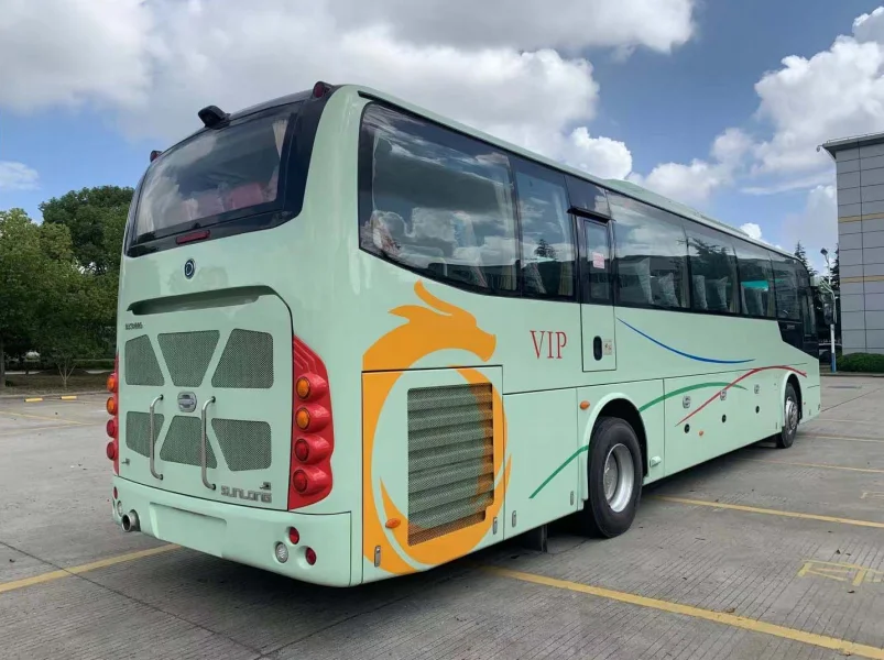 New Trend Coach Bus For Sale China Brand Long Distance Coach Bus 47 Passenger Seats Diesel Bus Right Hand Drive
