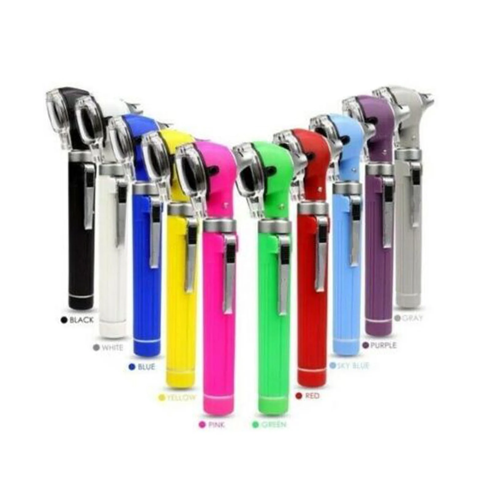 Fiber Optic LED Otoscope Ophthalmoscope ENT Diagnostic Examination Kit Surgical Lab Device