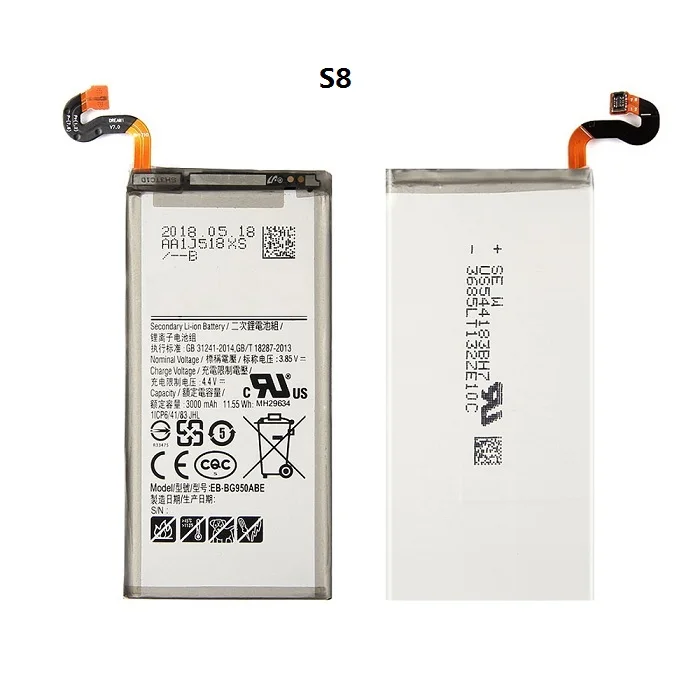 Новый оригинальный аккумулятор для Samsung S6/ S6 Edge/ S7/ S7 S8 EB-BG920ABE EB-BG925ABE EB-BG930ABE EB-BG935ABE