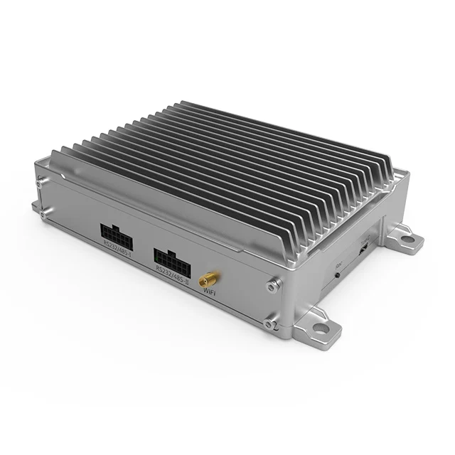 Small Size Rugged PC ADU510 Embedded Jetson Xavier NX 8G+16G CAN GPS 4G/5G Multiple Interfaces AI Fanless Industrial Computer