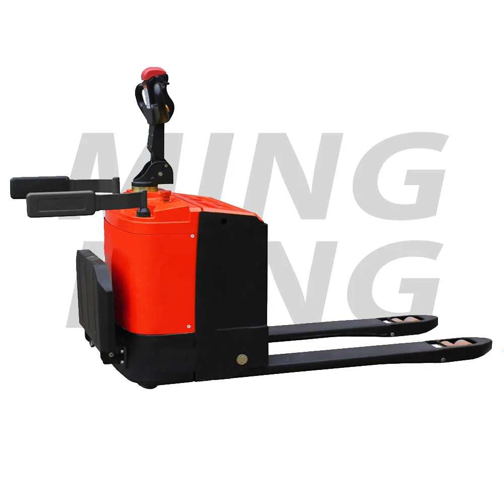 mingfeng  MCBD20 full electric pallet truck stand drive easy operate all-electric forklift pallet truck
