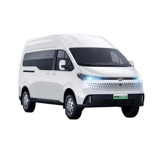 Pure Electric Cargo Van Light Bus for Saic Maxus Xingtu Ev70 420km Long Range 9 Seats New Energy Vehicle