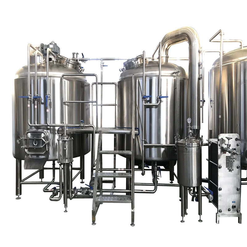 
15 bbl mash tun and boil kettle/whirlpool and 15bbl brite tank 