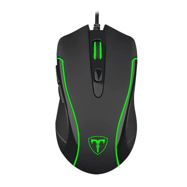 T-DAGGER T-TGM106 6D Wired USB 3200 DPI LED Computer Programmable Gaming Mouse