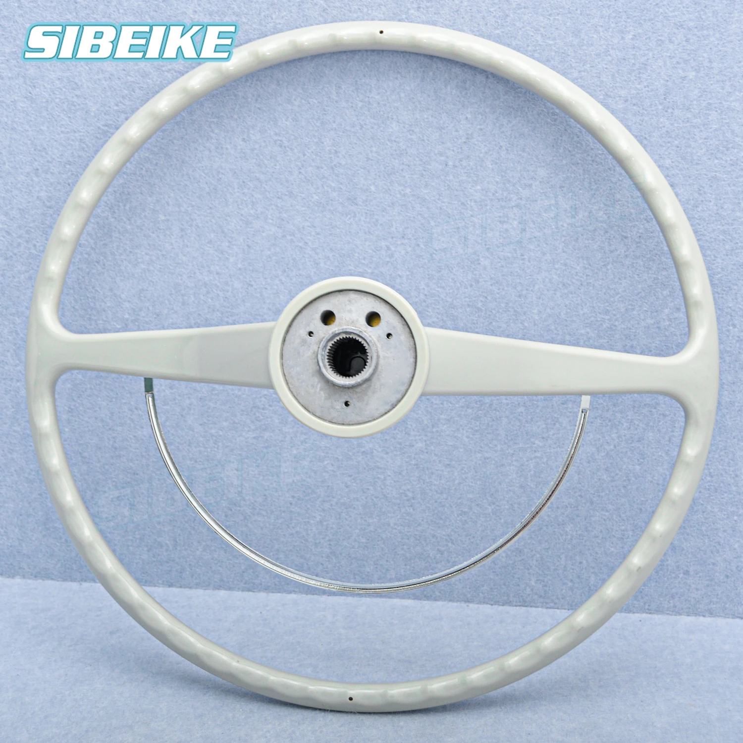 JDM Gray Classic Vintage Car Steering Wheel 400mm For Volkswagen Beetle Karmann Ghia Type 3