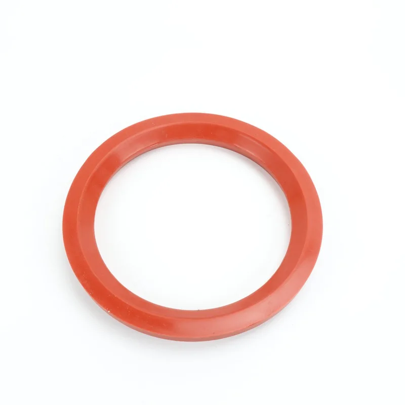 Oil resistant silicone dome valve seal ring High temperature resistance steel plant oil seal