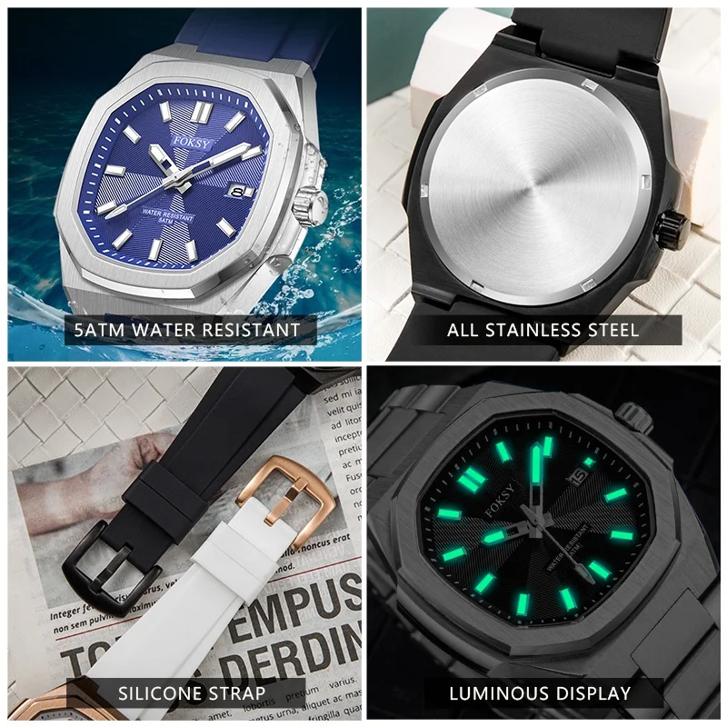 New design your Own Watch Classic Luxury Custom with Logo Minimalistic All Stainless Steel Hand Wrist Quartz Watch For Men