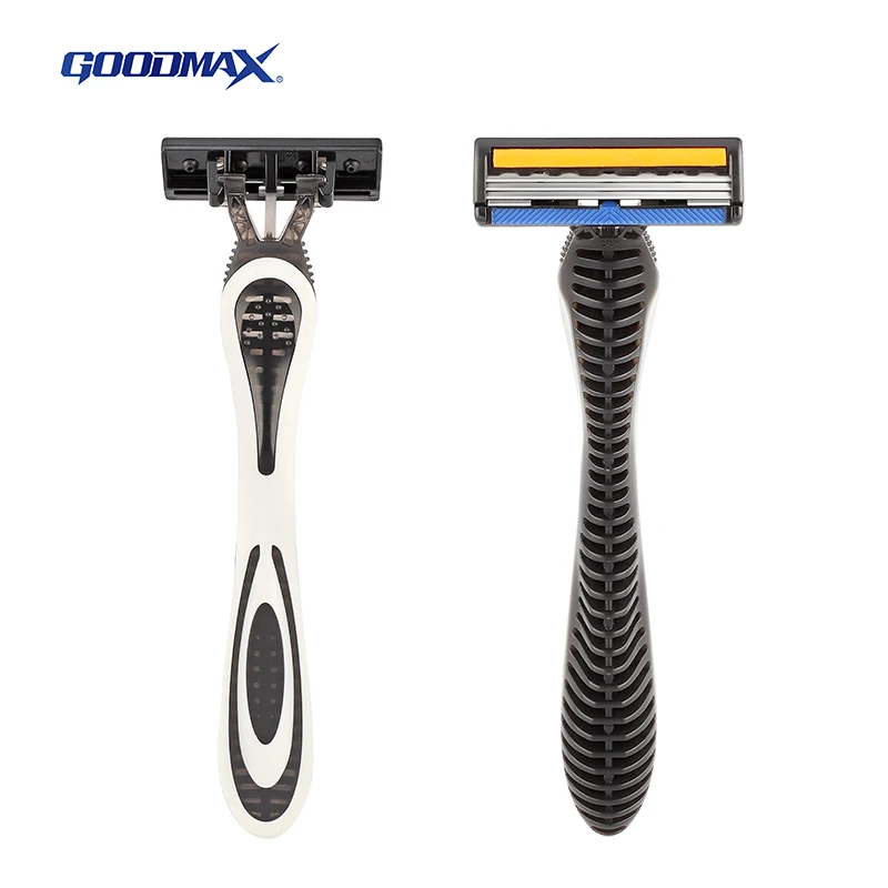 New Design Wholesale Cheap Triple Blades Razor Private Label Safety Shaving Blades Razor for Men