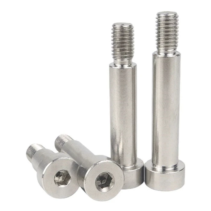 hex socket head shoulder bolts stainless steel shoulder length 3-130mm screws