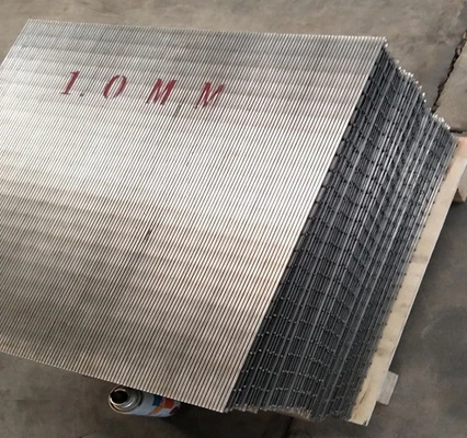 SS 304 316 219 1mm 2mm V Wire Slot Sieve Plate Filter Wire Wrapped Cylinder Liquid screen Johnson Screen
