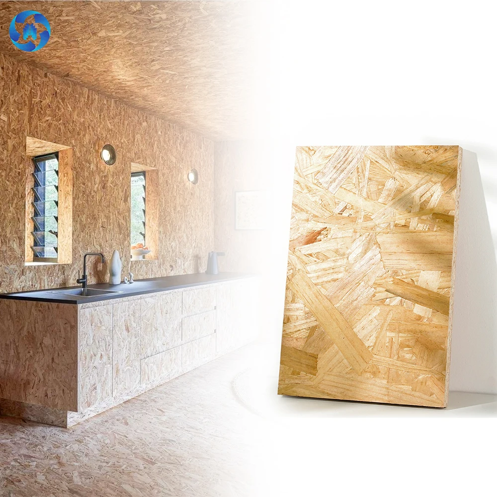 TOPOCEAN Termite Resistant 1220x2440 11mm OSB Price Competitive Osb From China 9.5mm for Chile Osb2 Osb3