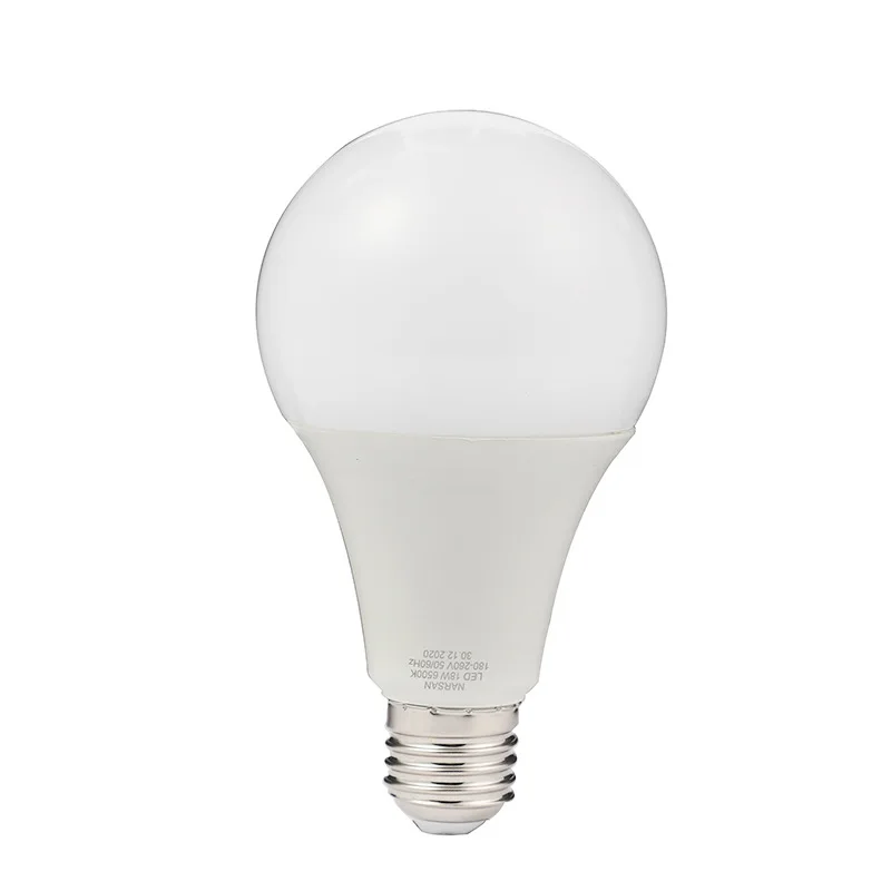 DC12V Mass Selling E27 B22 White Led Bulb E27 B22 5w 7w 9w 12w 15w 18w Plastic Coated Aluminum DC bulb Light