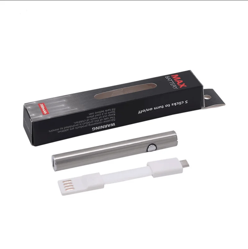 
Max Battery 380mAh Capacity Suit To Liberty Cartridge 510 Thread cbd oil Vape Pen 