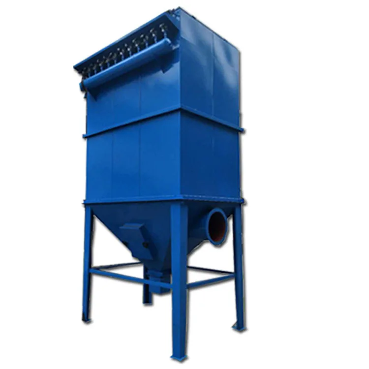 Cylinder dust collector pulse automatic ash discharge type flue gas filtration
