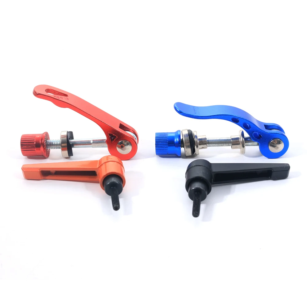 Red Adjustable M4 Cam Levers Stainless Steel Locking Rod Quick Release Clamping Cam Lever