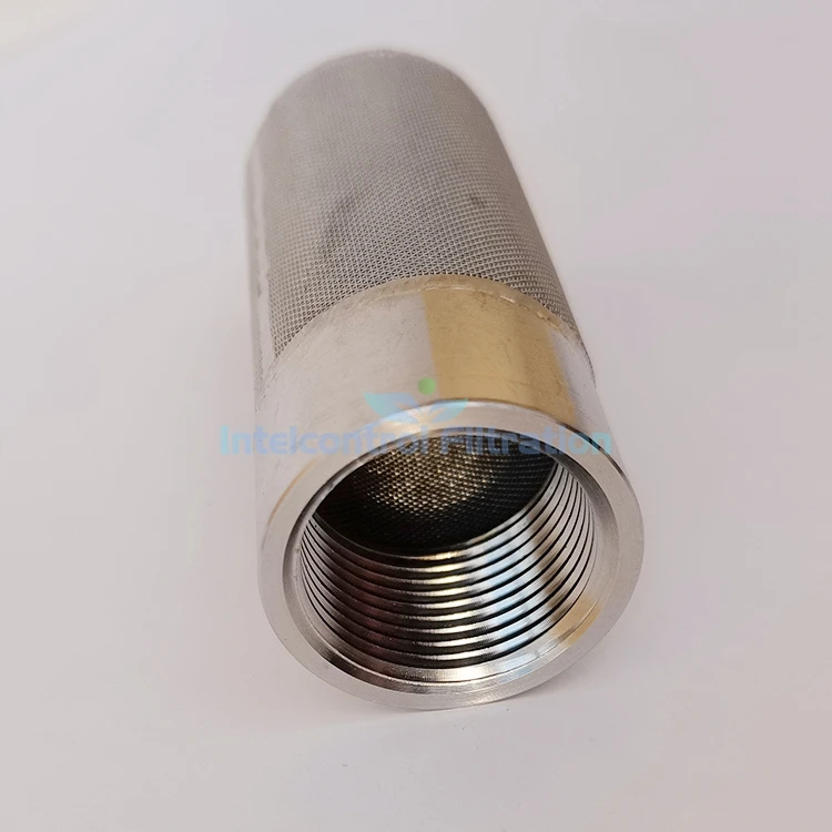 Замена Pall PSC1210SDOE 316l металлическая проволочная сетка Спеченный фильтр из нержавеющей стали трубчатый элемент картриджа для фильтрации жидкостей