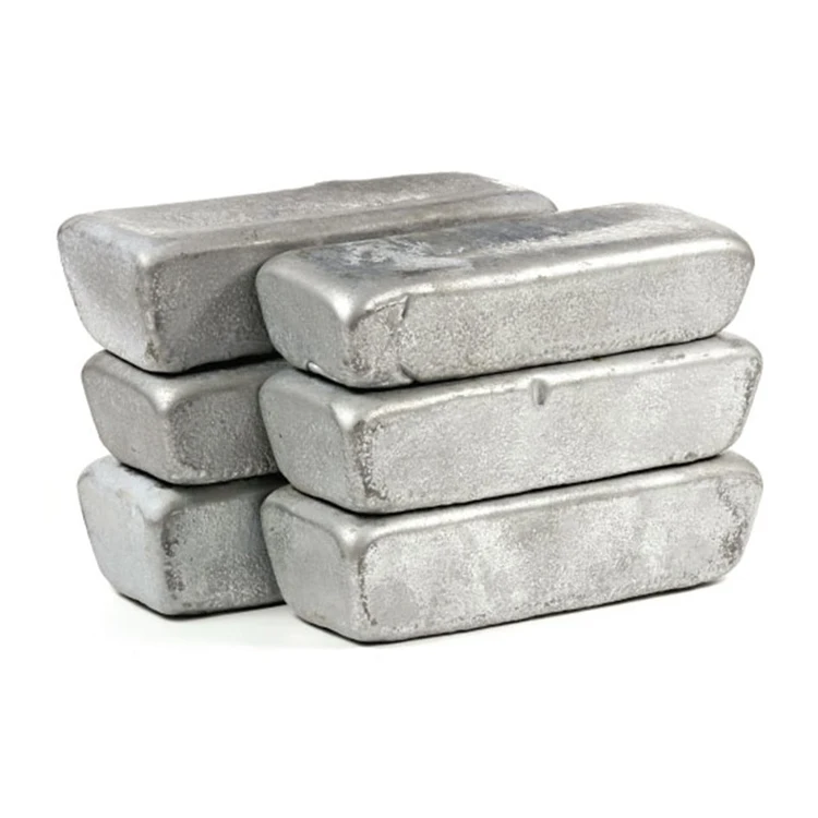 High Quality Cheaper Price Adc12 Ac2b Aluminium Alloy Zinc Ingot Aluminum Ingot scrap aluminum ingot