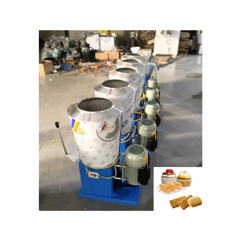 In stock pasta dough mixing machine dry wheat flour spiral dough mixer for bakery shop