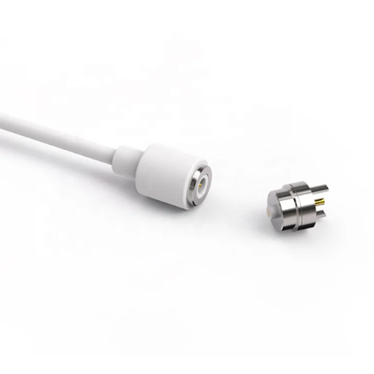 6 мм круглый 2-контактный Магнитный USB-кабель для зарядки pogo
