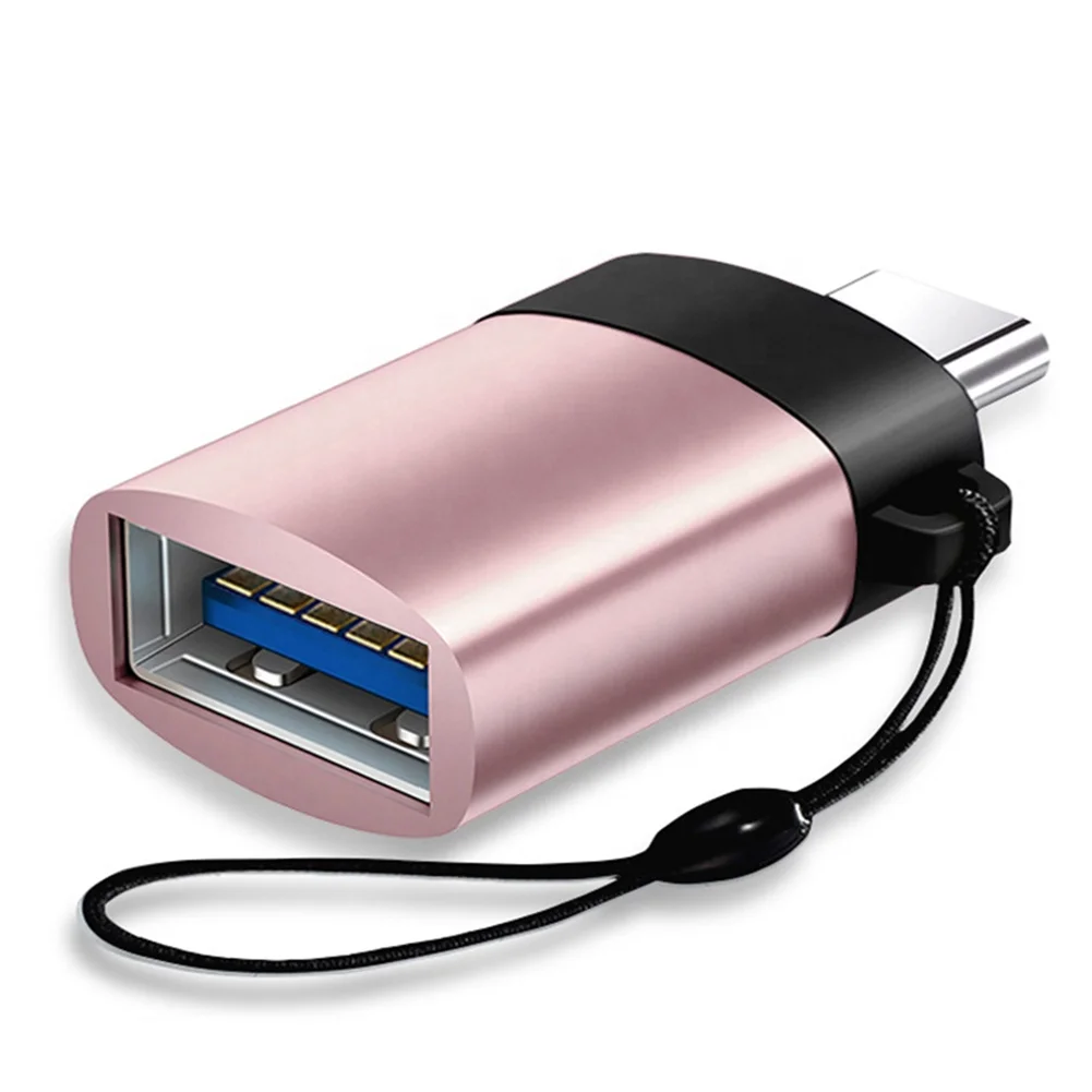 Мини-Портативный высокоскоростной USB-3 0 Type-C папа-разъем OTG адаптер для передачи данных преобразователь samsung galaxy s8 s9 note 8