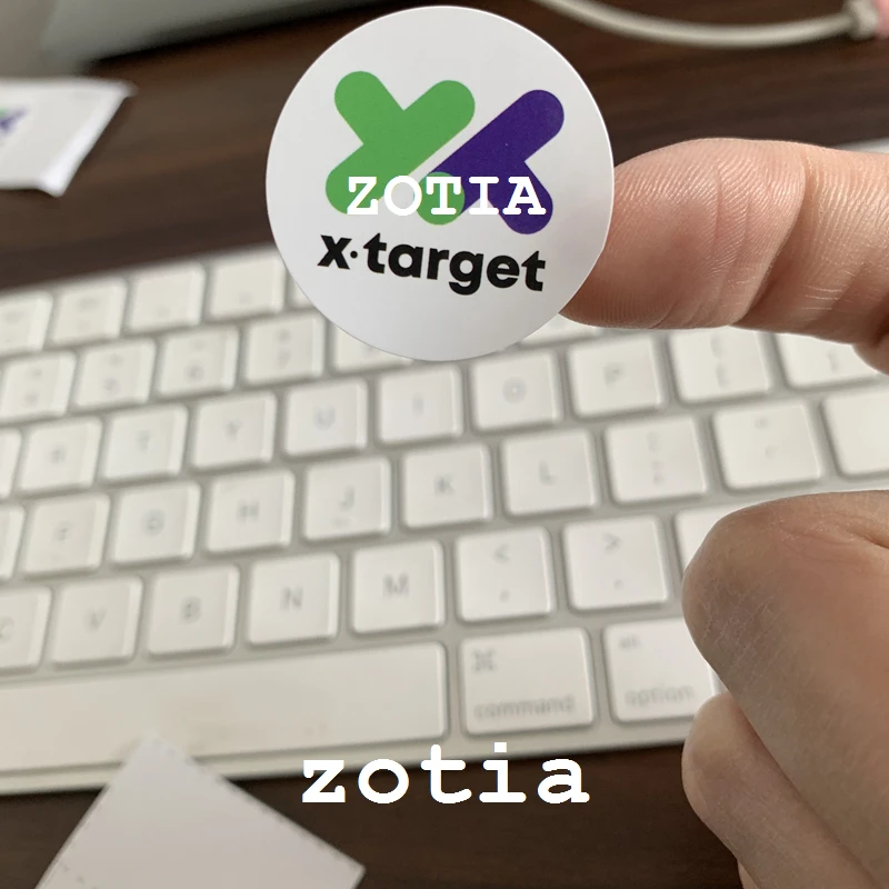 professional Personalized custom logo round stickers paper vinyl adhesive label printing logo vinyl roll  waterproof sticker