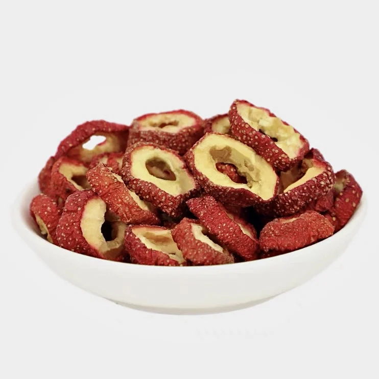 Wholesale Dried Hawthorn Slices Natural Health Dried Fruit Tea Hawthorn Slices Appetizer
