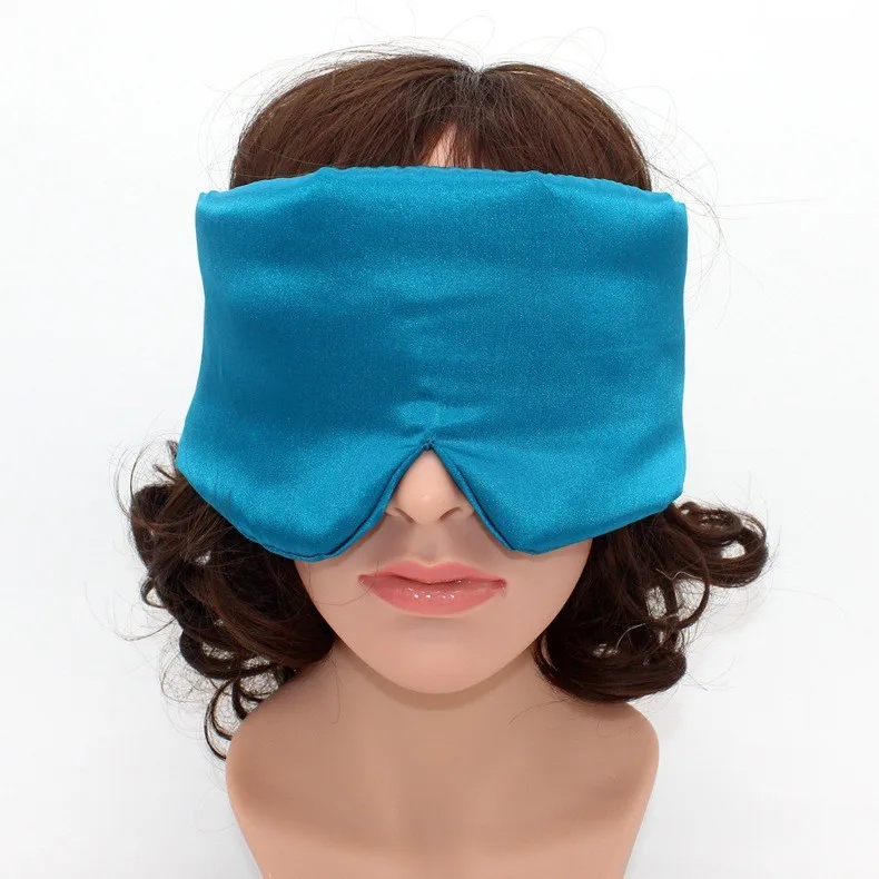 Hot Selling 100% Pure Silk Eyemask Custom Logo Mulberry Silk Eye Mask With Sleeping