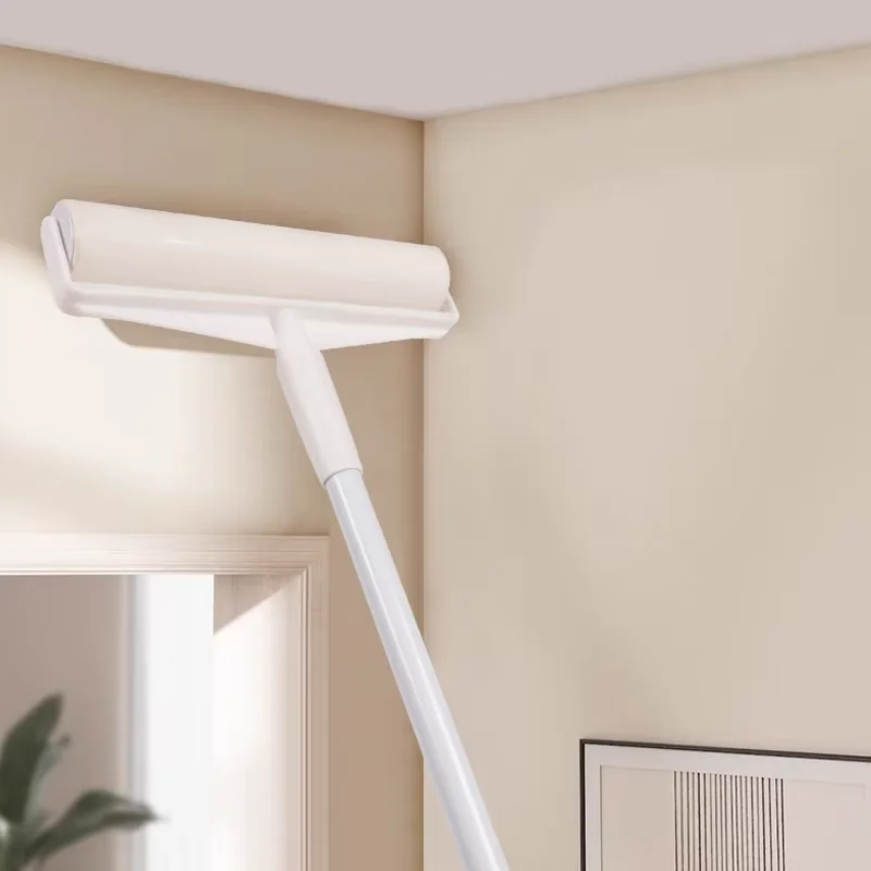 2024Top Ranking Custom Self-Cleaning Reusable Carpet Cat Fur Pet Hair Remover Brushes Plastic Lint Roller for Cat Fur Cleaning