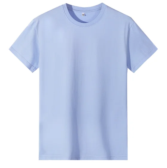 High Quality 180 Grams  Summer Cotton Round Neck Plain Sports T shirt For Men