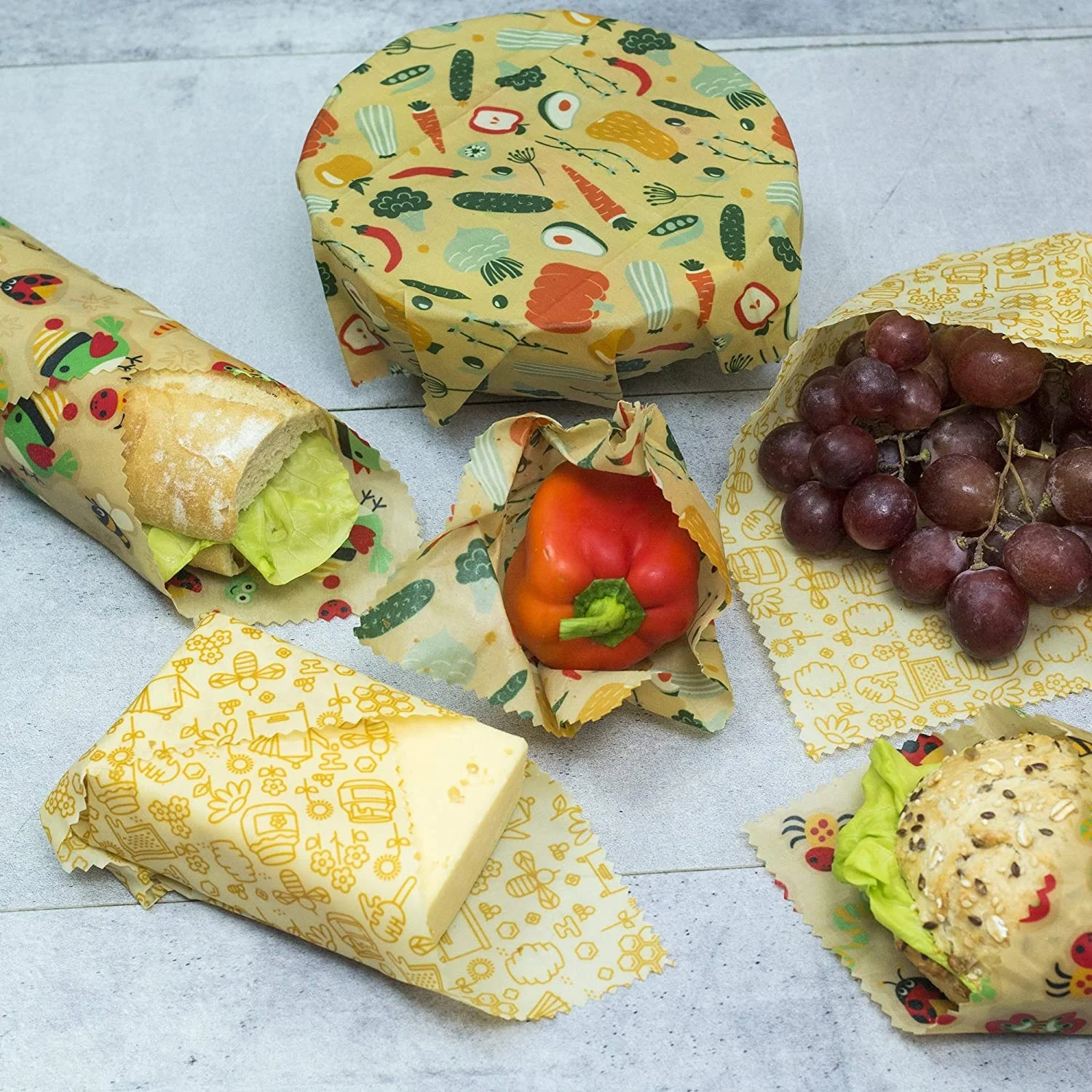 Eco Friendly Beeswax Food Wrap Beeswax Wraps Beeswax Food Wrap Organic